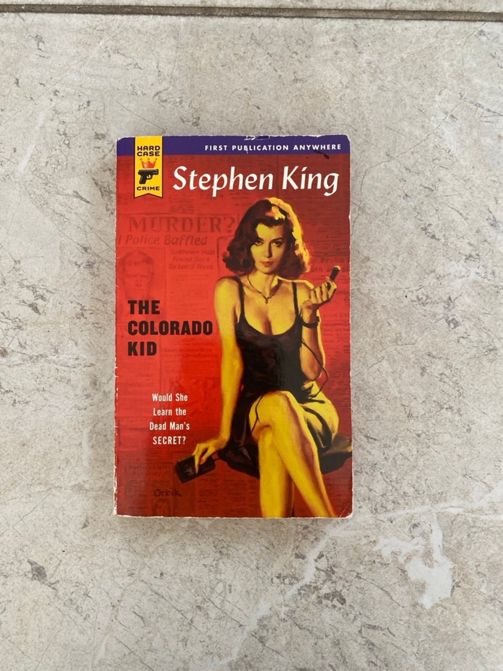 Stephen King The Colorado Kid Vintage Paperback Book